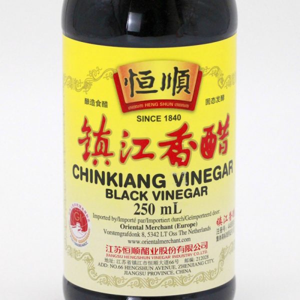 Chinkiang Essig 250 ml kaufen – schwarzer Reisessig Heng Shun