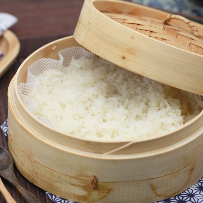 Thailändischer Klebreis Fertig