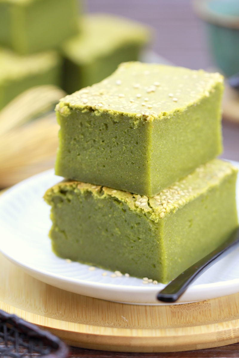 Matcha Butter Mochi Rezeptbild