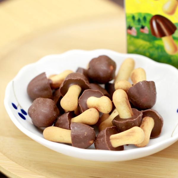Chocorooms 40 g (knusprige Kekse mit Milchschokolade, Meiji)