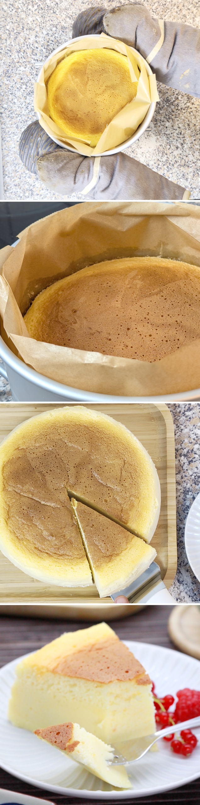 Japanischer Cheesecake Rezept Schritt 12 Servieren