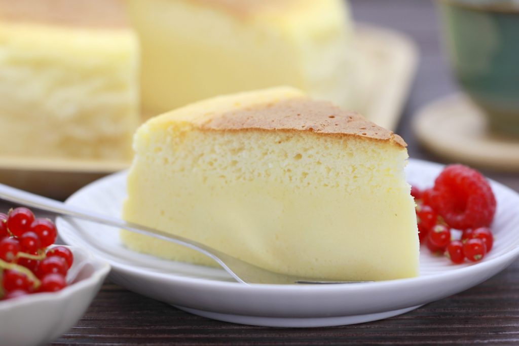 Japanischer Souffle Cheesecake