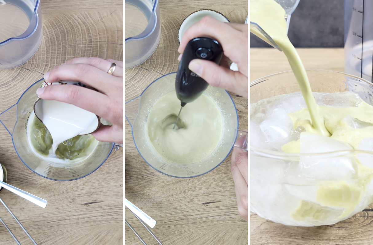 Coconut Matcha Cloud Schritt für Schritt selber machen