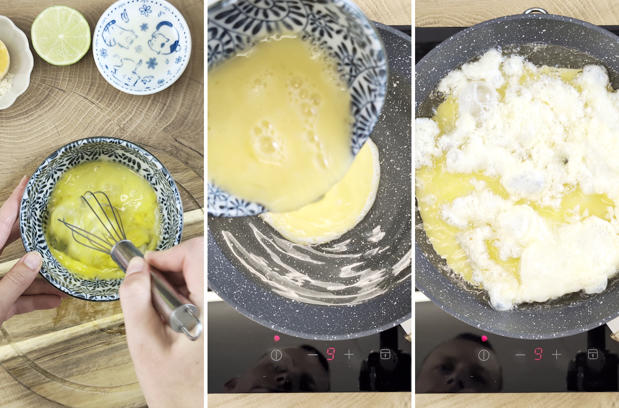 Thai Omelette Schritt für Schritt selber machen