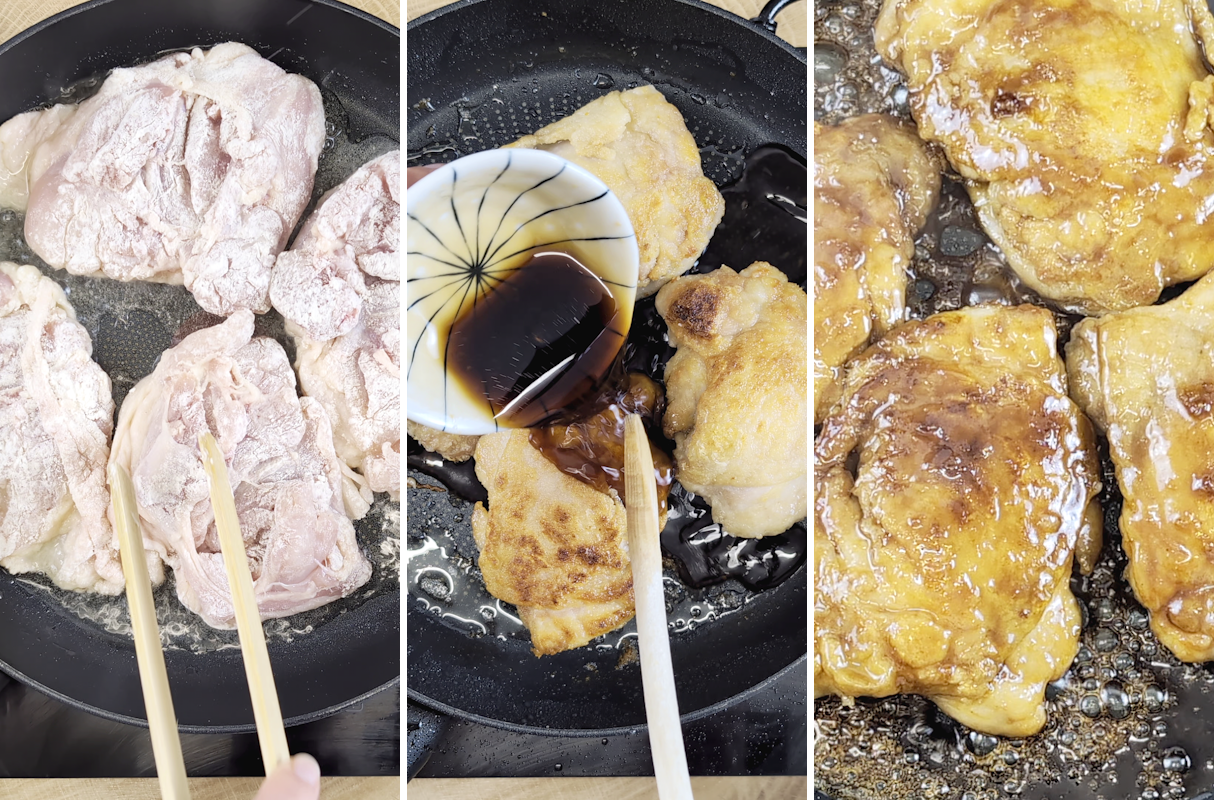 Chicken Teriyaki Schritt für Schritt selber machen
