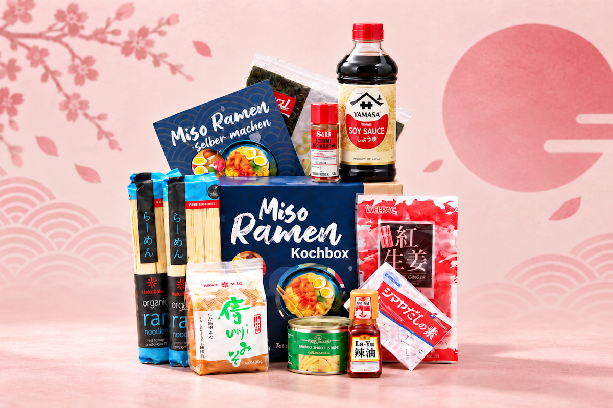 Japanische Miso Ramen Kochbox