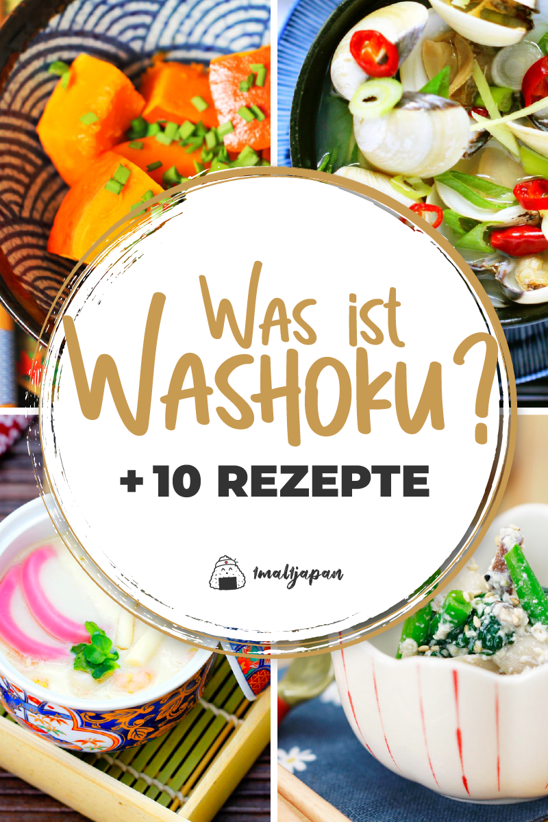 Traditionelles Washoku-Menü mit Reis, Miso-Suppe und japanischen Beilagen